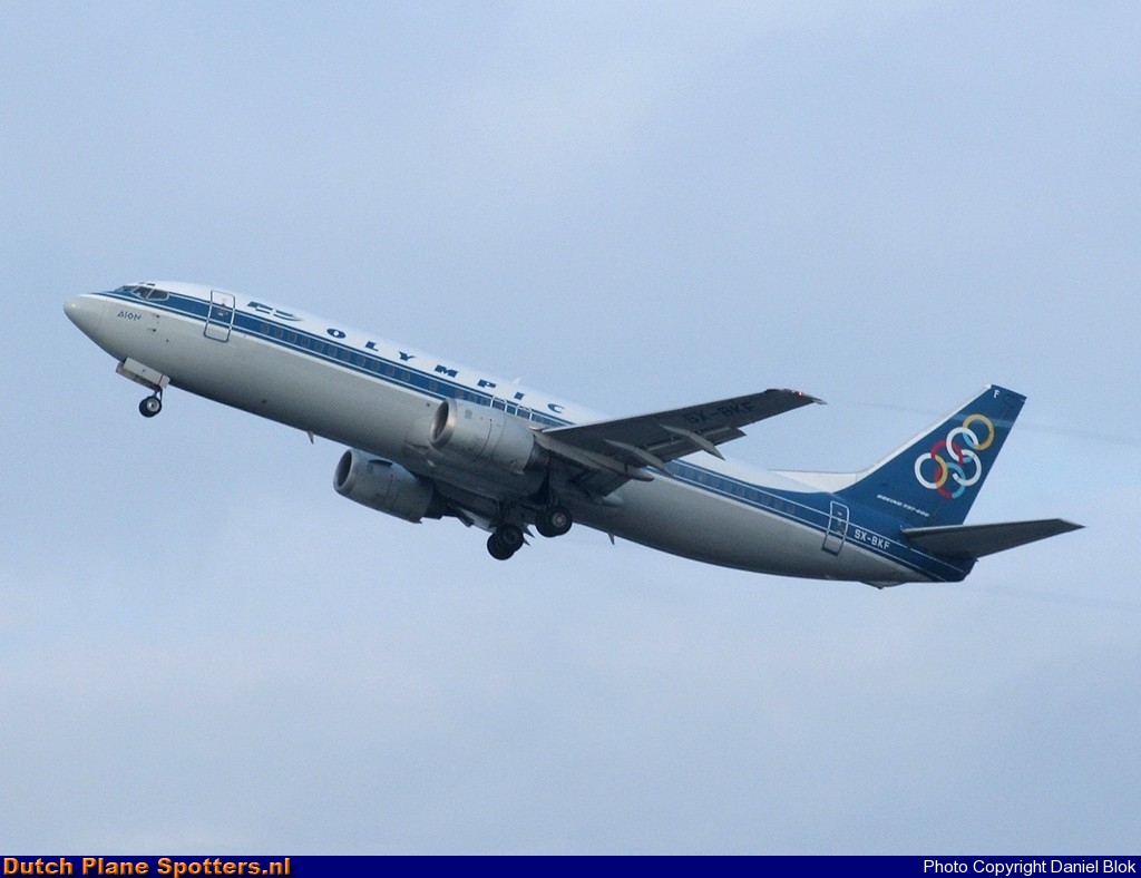 SX-BKF Boeing 737-400 Olympic Airlines by Daniel Blok