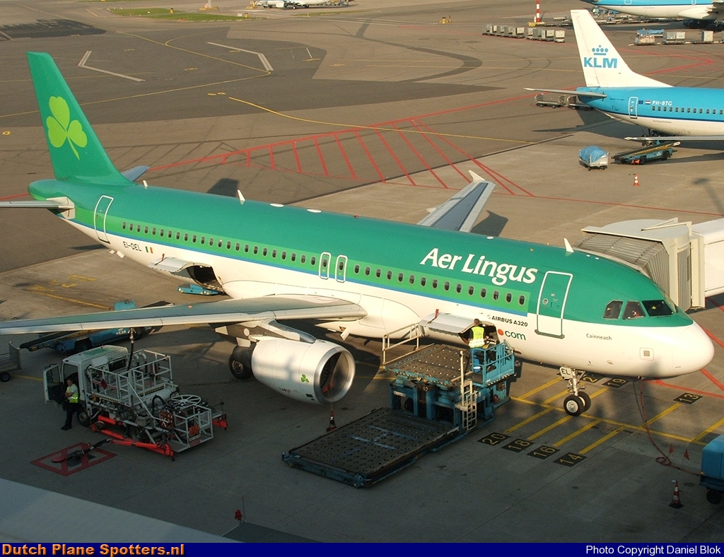 EI-DEL Airbus A320 Aer Lingus by Daniel Blok
