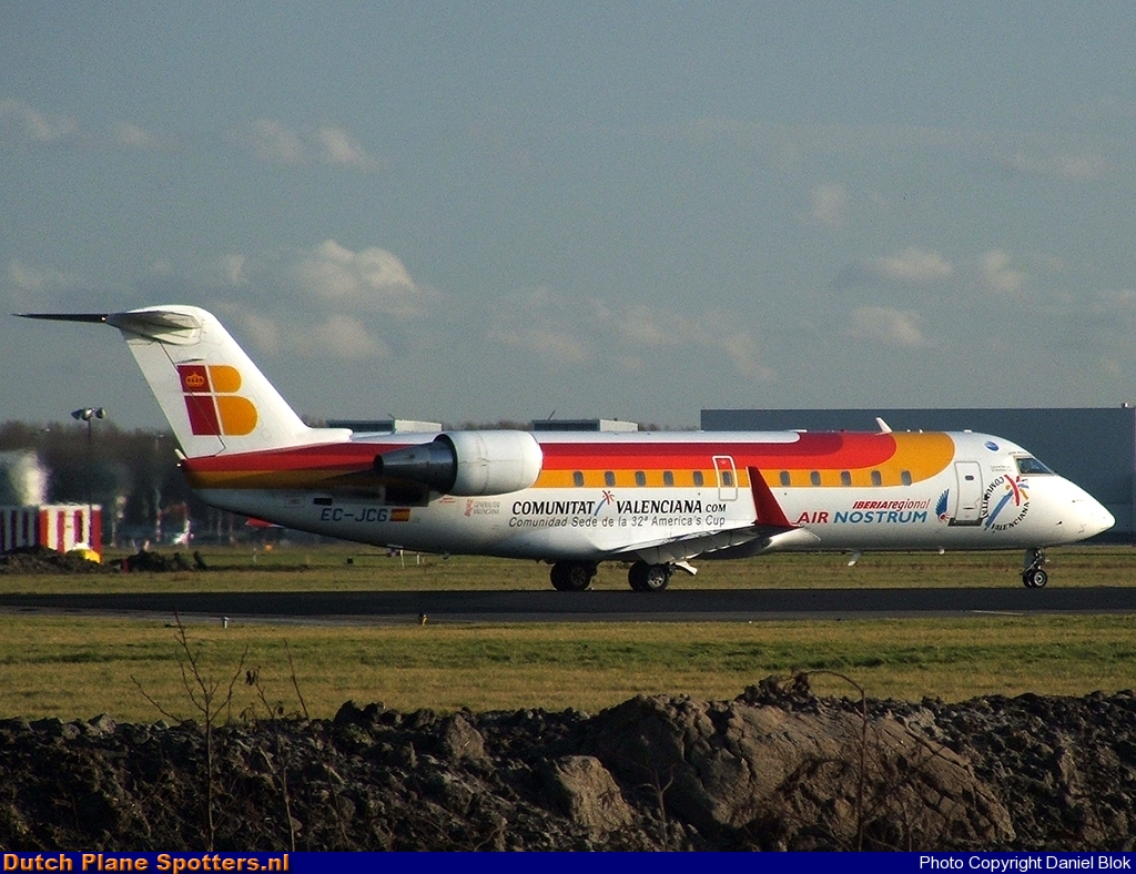 EC-JCG Bombardier Canadair CRJ200 Air Nostrum (Iberia Regional) by Daniel Blok
