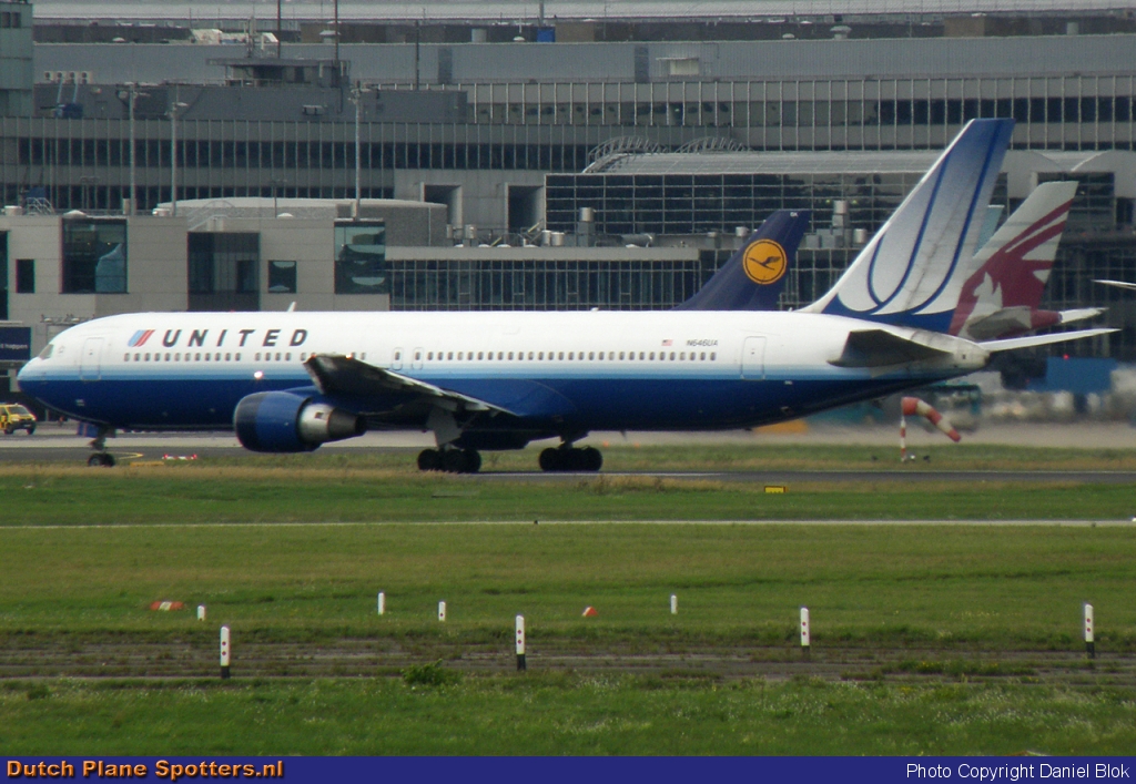 N646UA Boeing 767-300 United Airlines by Daniel Blok