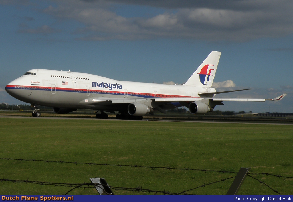 9M-MPN Boeing 747-400 Malaysia Airlines by Daniel Blok