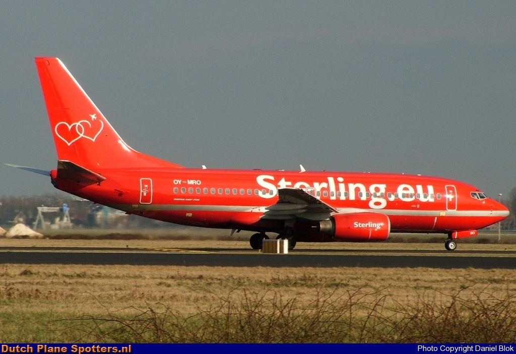 OY-MRO Boeing 737-700 Sterling.dk by Daniel Blok