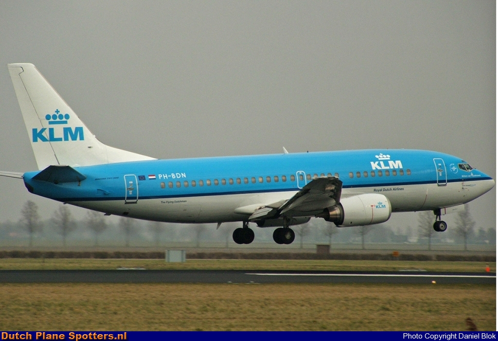 PH-BDN Boeing 737-300 KLM Royal Dutch Airlines by Daniel Blok