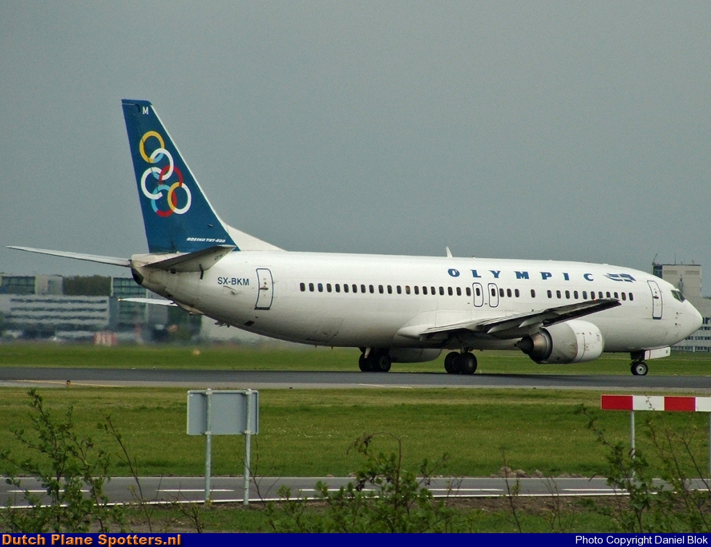 SX-BKM Boeing 737-400 Olympic Airlines by Daniel Blok
