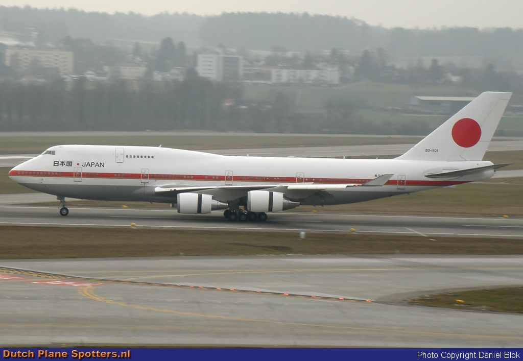 20-1101 Boeing 747-400 Japan - Government by Daniel Blok