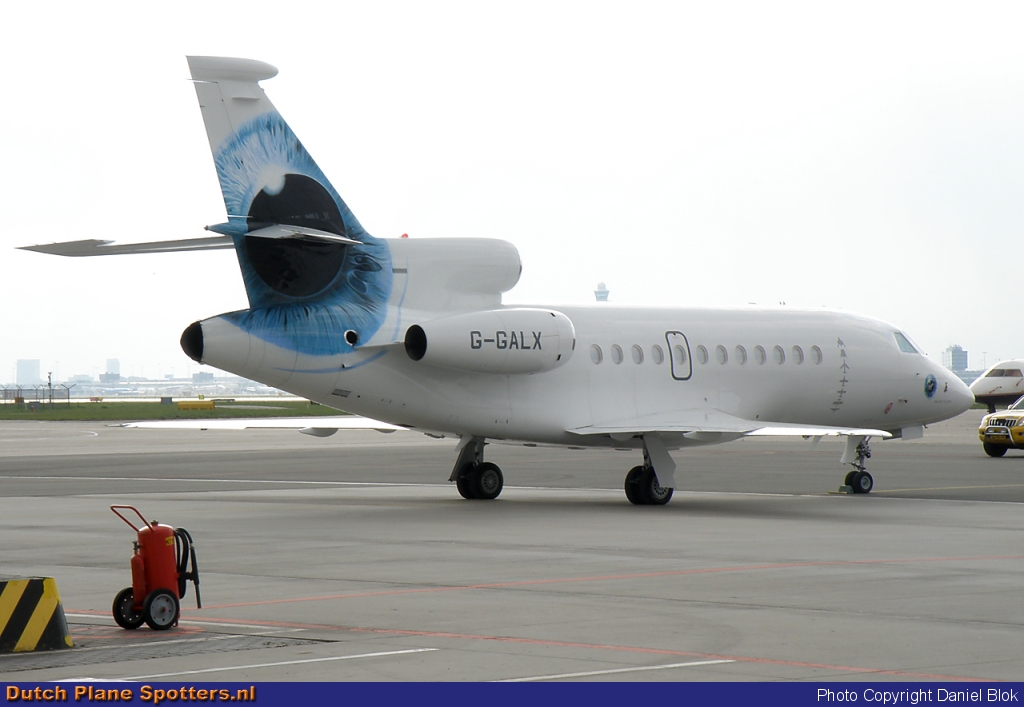 G-GALX Dassault Falcon 900 Charter Air by Daniel Blok