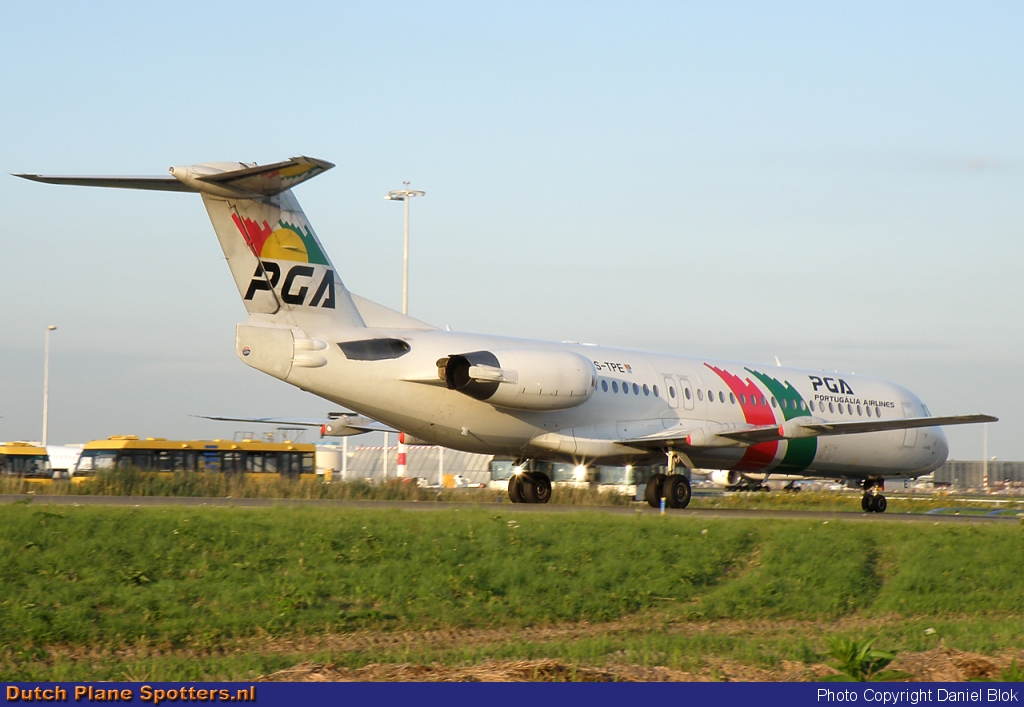 CS-TPE Fokker 100 PGA Portugalia Airlines by Daniel Blok