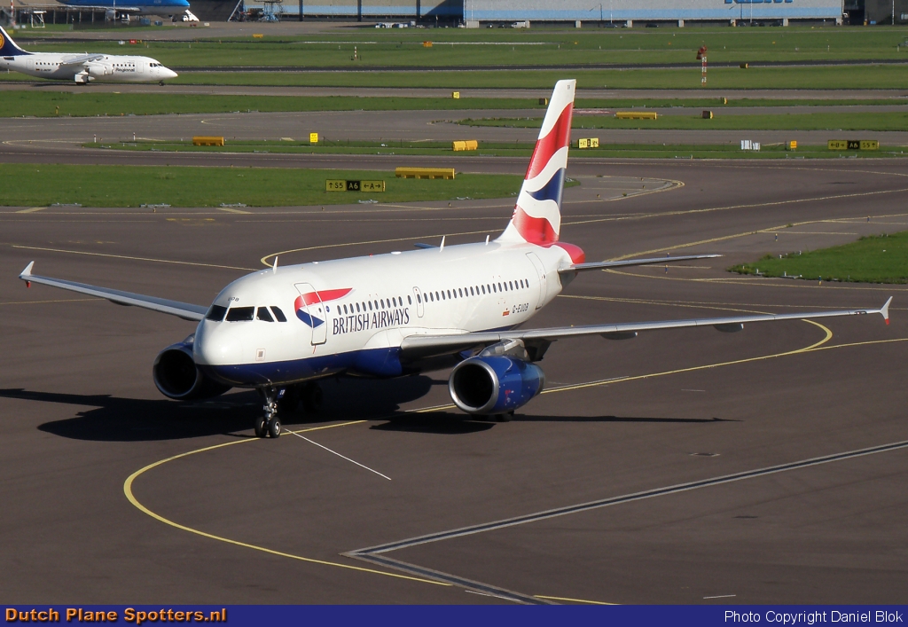 G-EUOB Airbus A319 British Airways by Daniel Blok