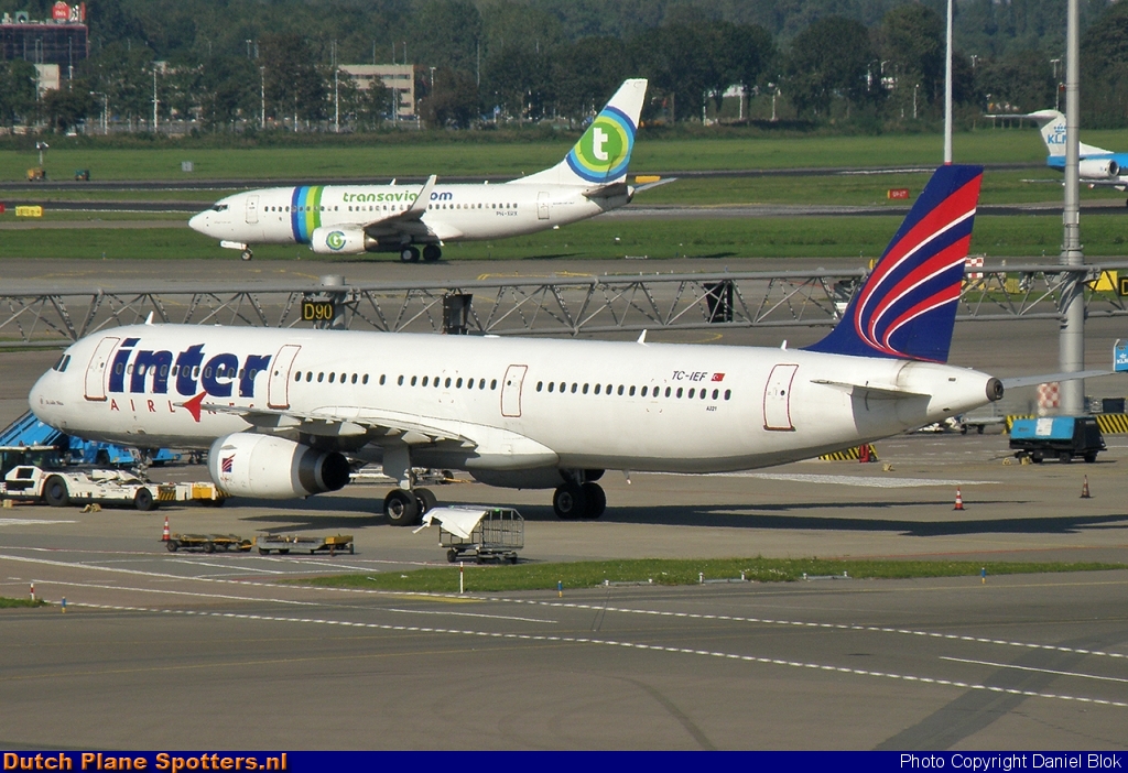 TC-IEF Airbus A321 Inter Airlines by Daniel Blok
