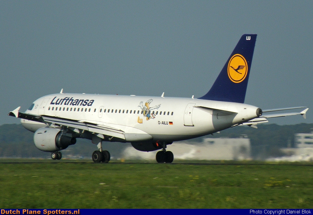 D-AILU Airbus A319 Lufthansa by Daniel Blok
