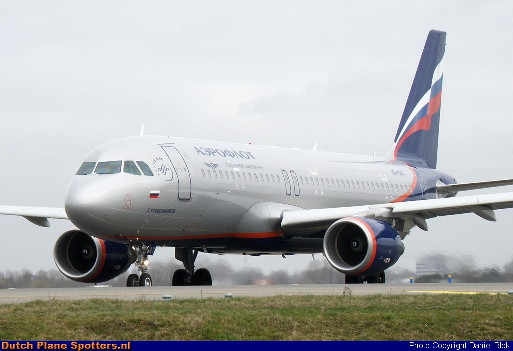 VQ-BAY Airbus A320 Aeroflot - Russian Airlines by Daniel Blok
