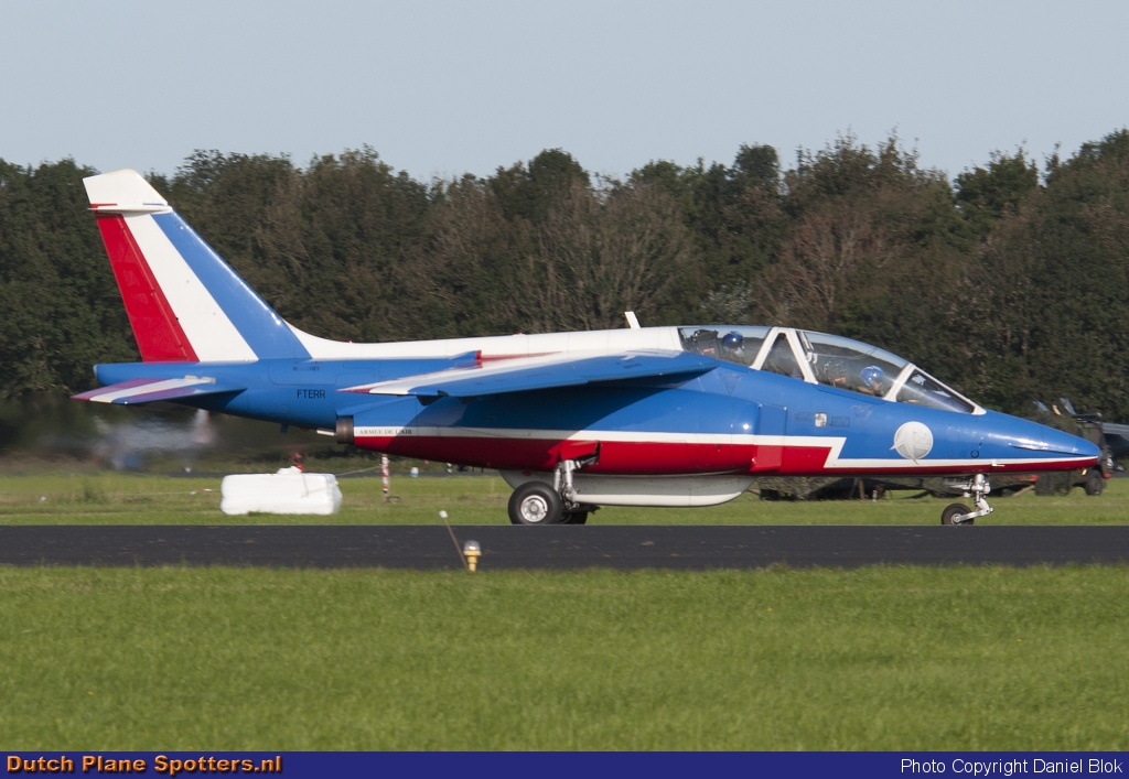 F-TERR Dassault-Dornier Alpha Jet MIL - French Air Force (Patrouille de France) by Daniel Blok