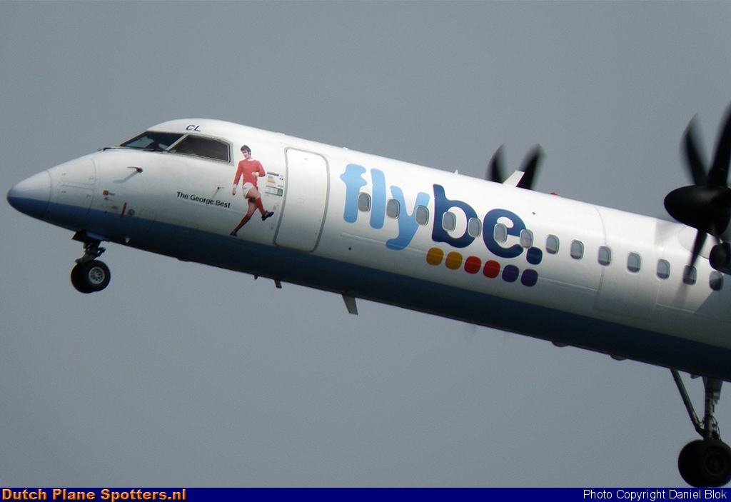 G-JECL Bombardier Dash 8-Q400 Flybe by Daniel Blok