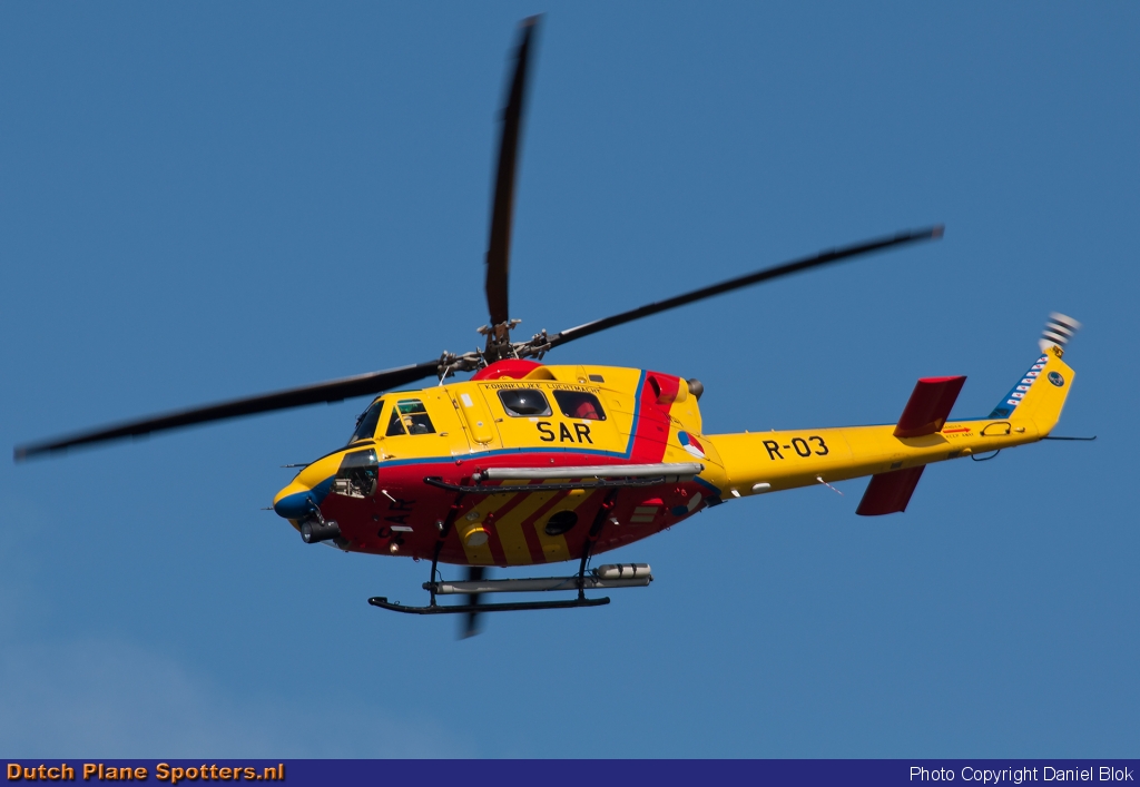 R-03 Agusta Bell 412 MIL - Dutch Royal Air Force by Daniel Blok