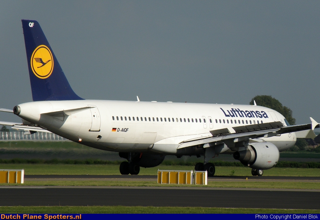 D-AIQF Airbus A320 Lufthansa by Daniel Blok