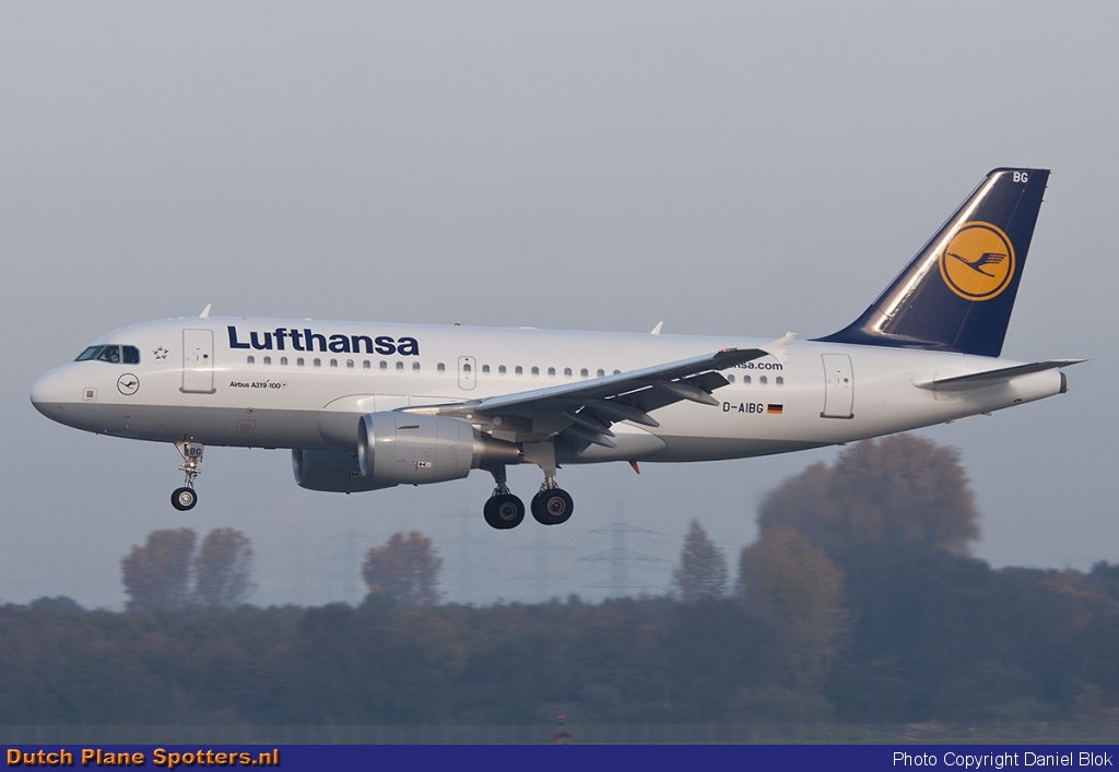 D-AIBG Airbus A319 Lufthansa by Daniel Blok
