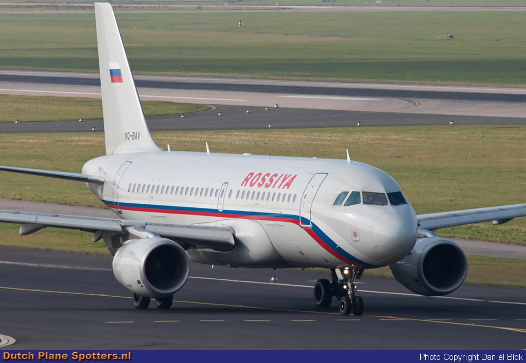 VQ-BAV Airbus A319 Rossiya Airlines by Daniel Blok