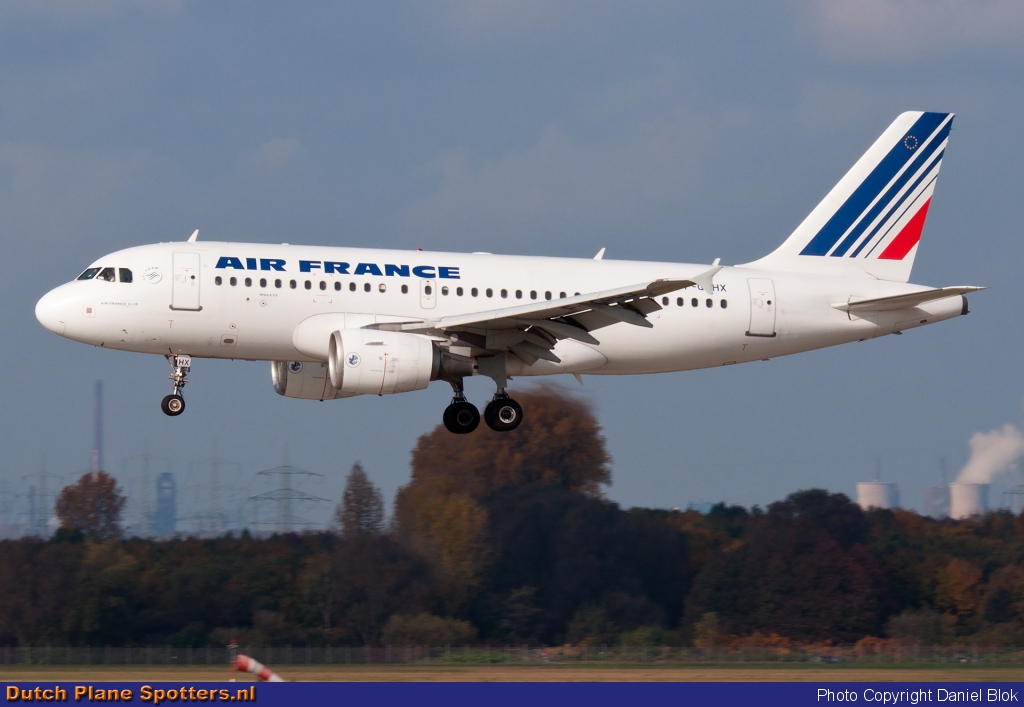 F-GRHX Airbus A319 Air France by Daniel Blok