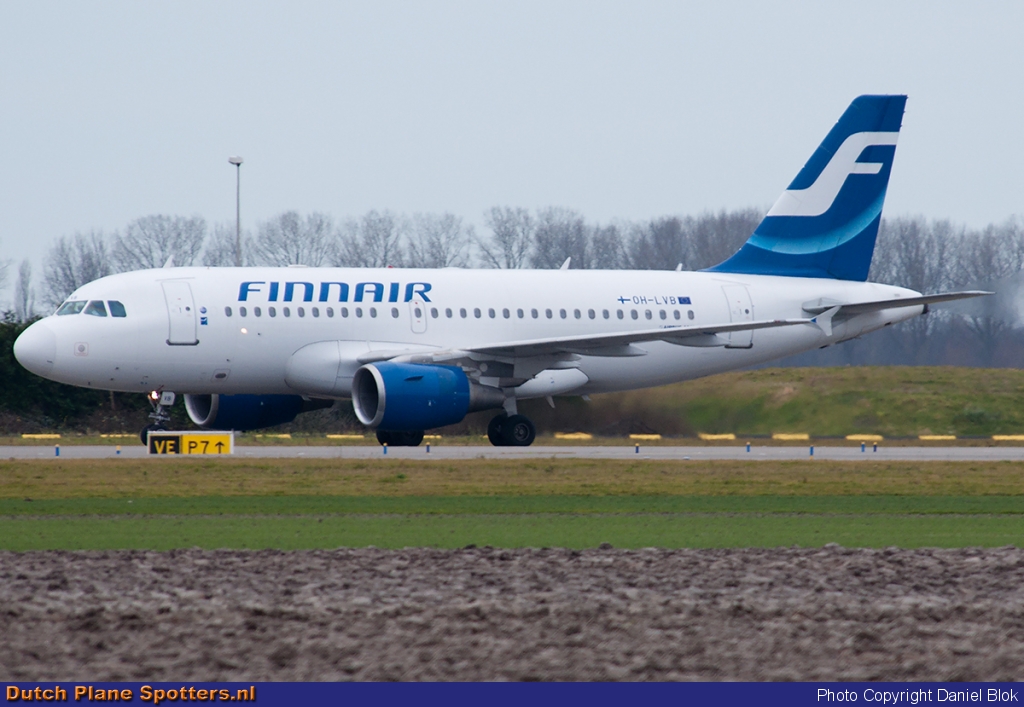 OH-LVB Airbus A319 Finnair by Daniel Blok