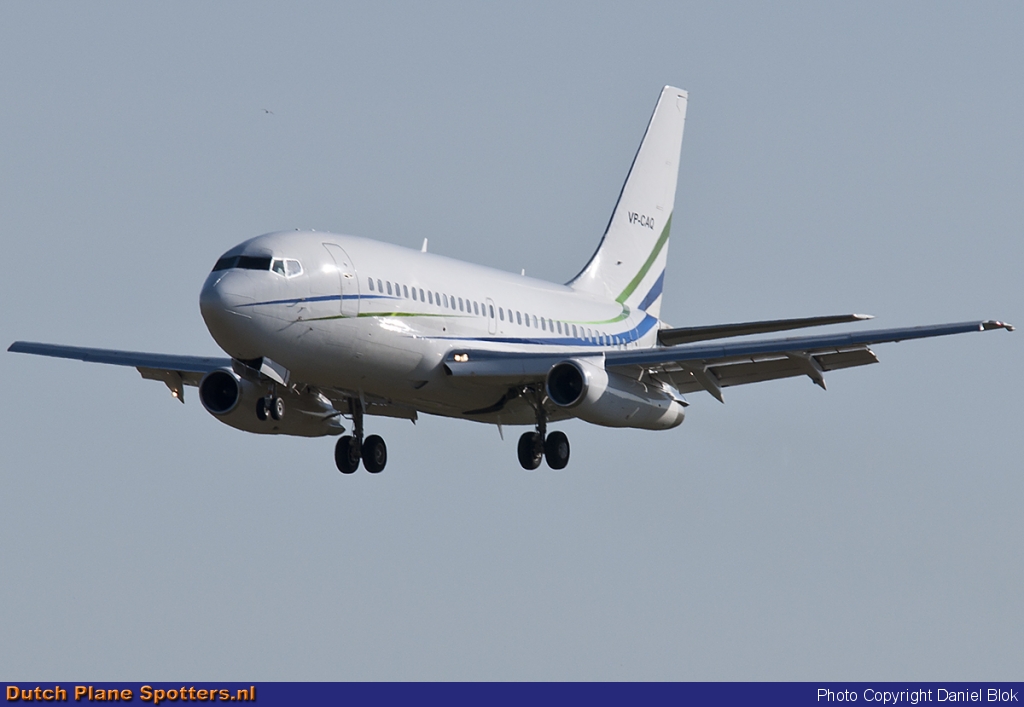 VP-CAQ Boeing 737-200 Private by Daniel Blok