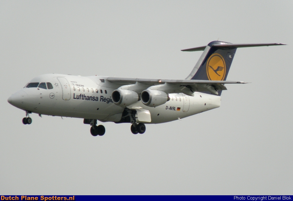D-AVRL BAe 146 CityLine (Lufthansa Regional) by Daniel Blok