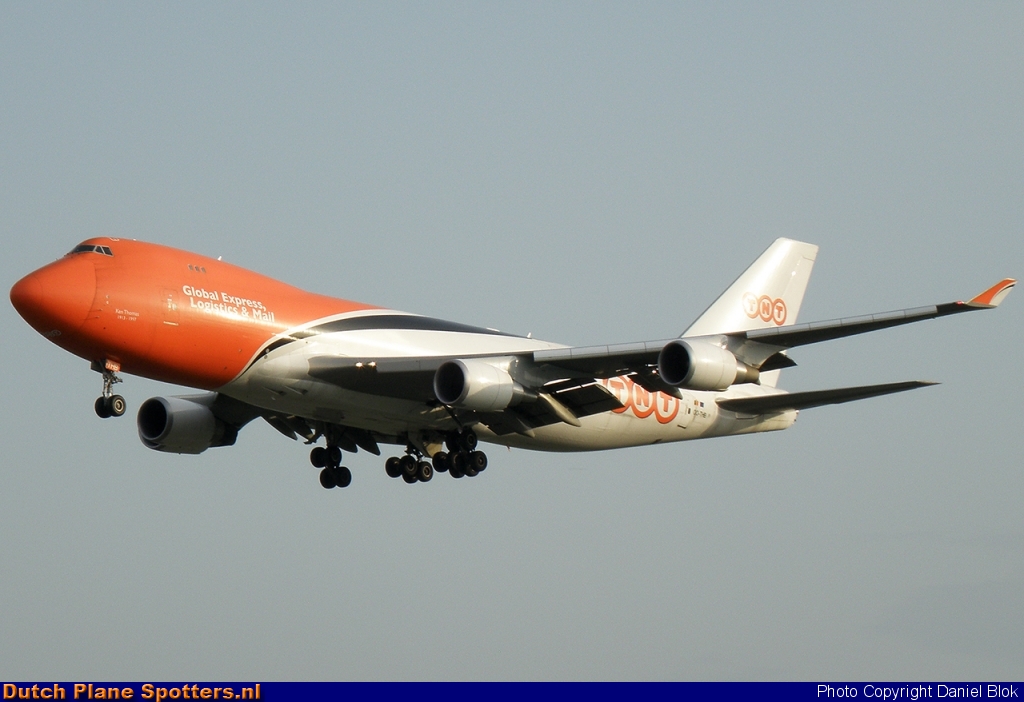OO-THB Boeing 747-400 TNT Airways by Daniel Blok