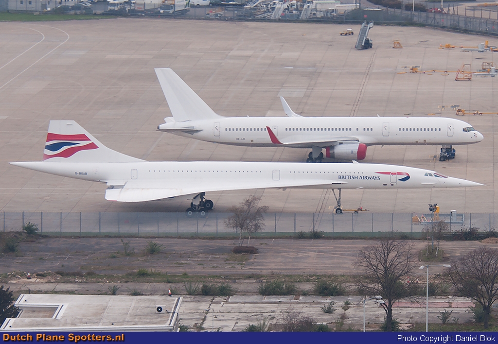 G-BOAB Aerospatiale-BAC Concorde British Airways by Daniel Blok