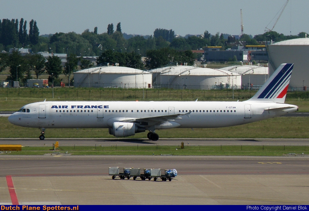 F-GTAM Airbus A321 Air France by Daniel Blok