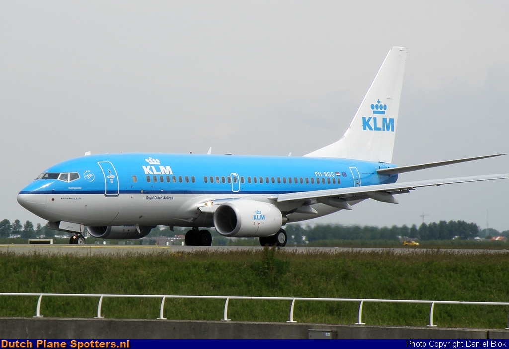 PH-BGG Boeing 737-700 KLM Royal Dutch Airlines by Daniel Blok