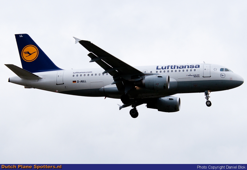 D-AILL Airbus A319 Lufthansa by Daniel Blok