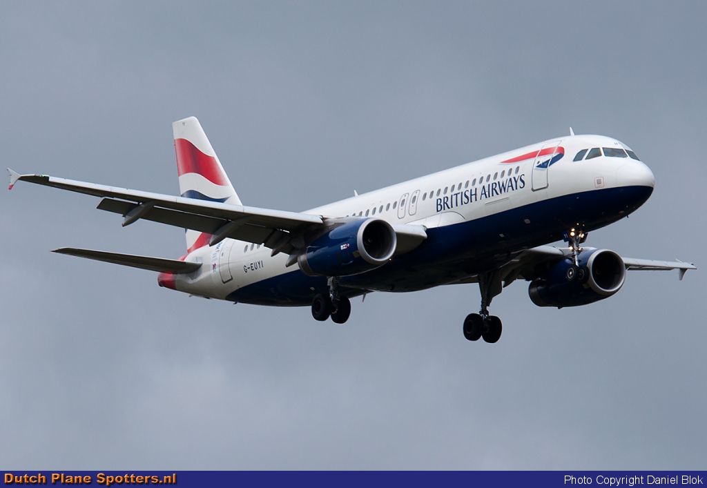 G-EUYI Airbus A320 British Airways by Daniel Blok