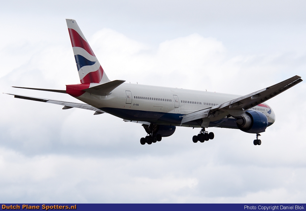 G-VIIG Boeing 777-200 British Airways by Daniel Blok