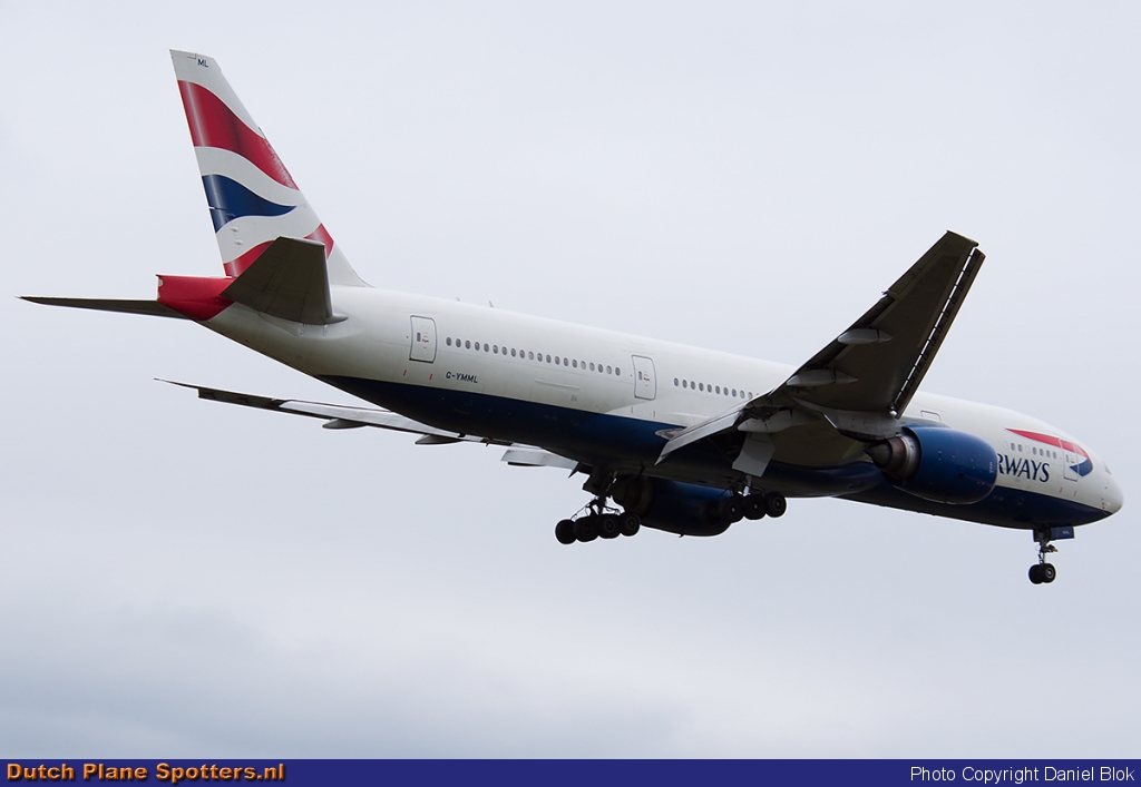 G-YMML Boeing 777-200 British Airways by Daniel Blok