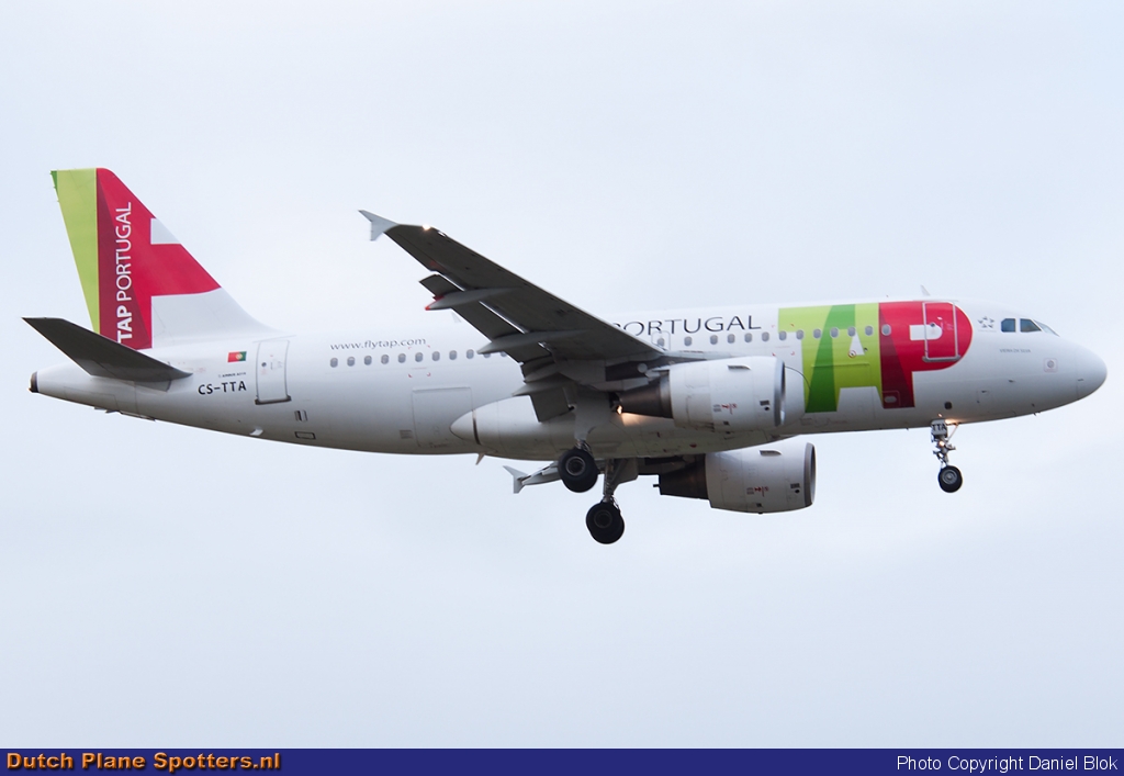 CS-TTA Airbus A319 TAP Air Portugal by Daniel Blok