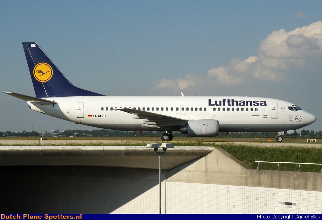 D-ABEE Boeing 737-300 Lufthansa by Daniel Blok