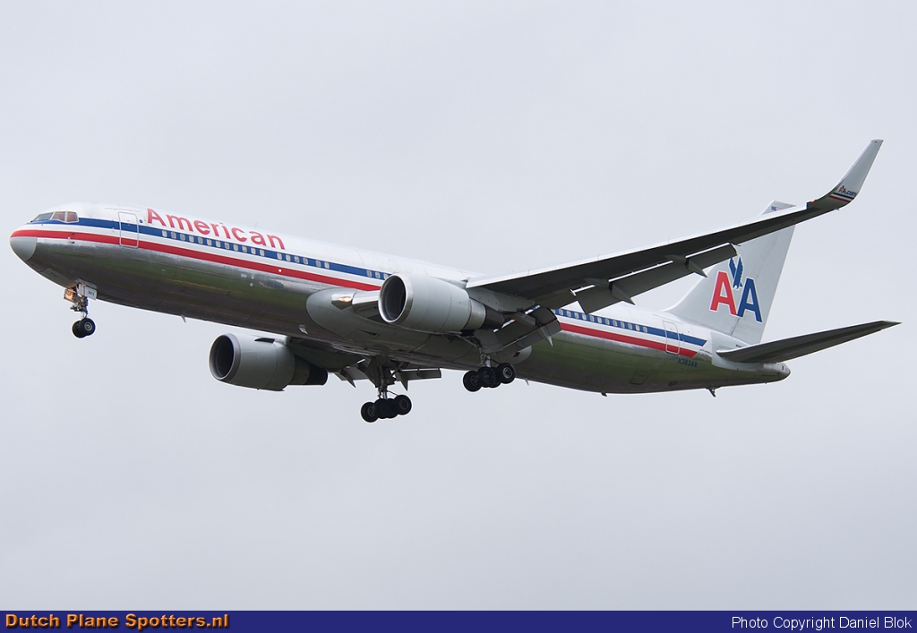 N383AN Boeing 767-300 American Airlines by Daniel Blok