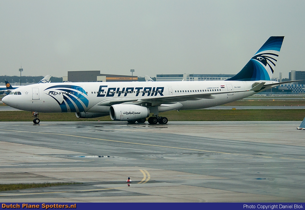 SU-GCF Airbus A330-200 Egypt Air by Daniel Blok