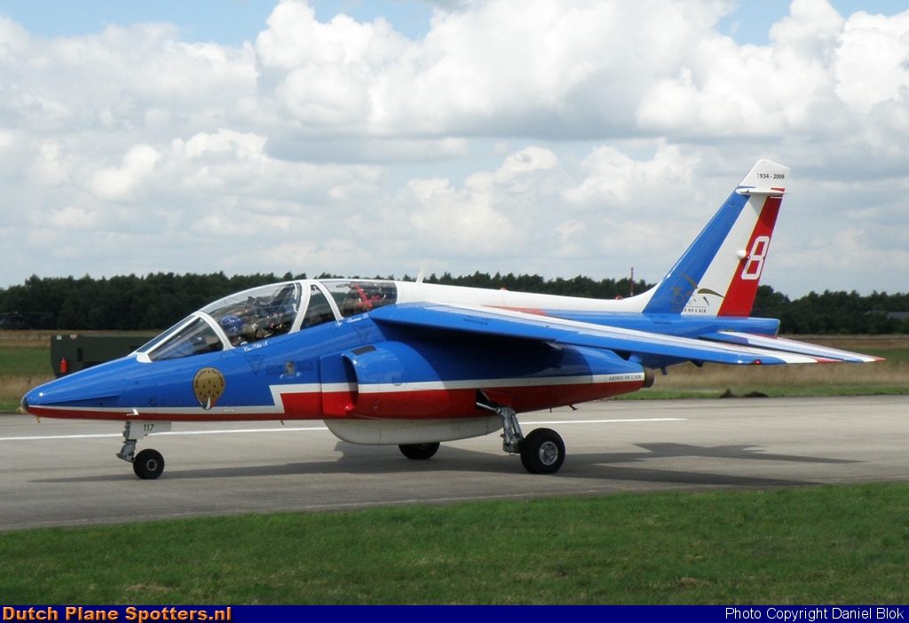 F-TERQ Dassault-Dornier Alpha Jet MIL - French Air Force (Patrouille de France) by Daniel Blok