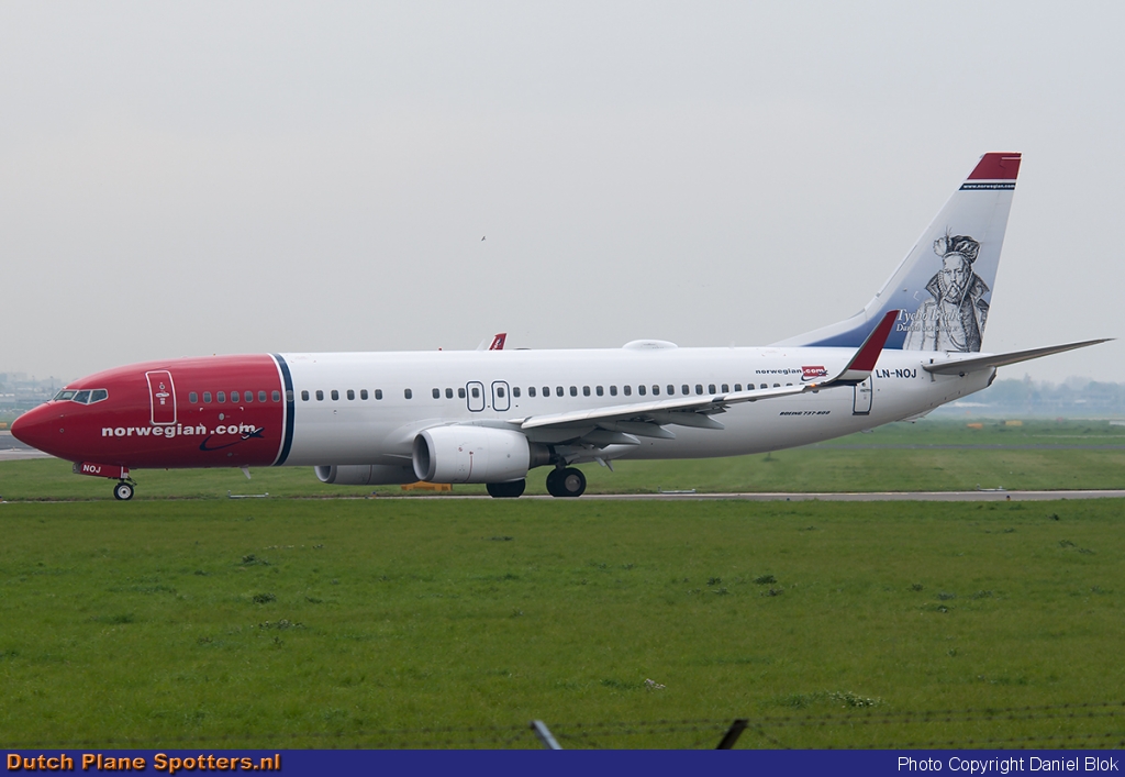 LN-NOJ Boeing 737-800 Norwegian Air Shuttle by Daniel Blok