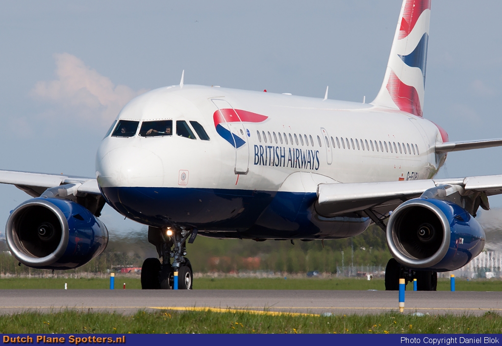 G-EUPJ Airbus A319 British Airways by Daniel Blok