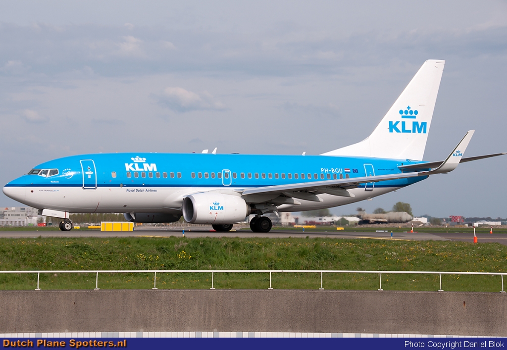 PH-BGU Boeing 737-700 KLM Royal Dutch Airlines by Daniel Blok