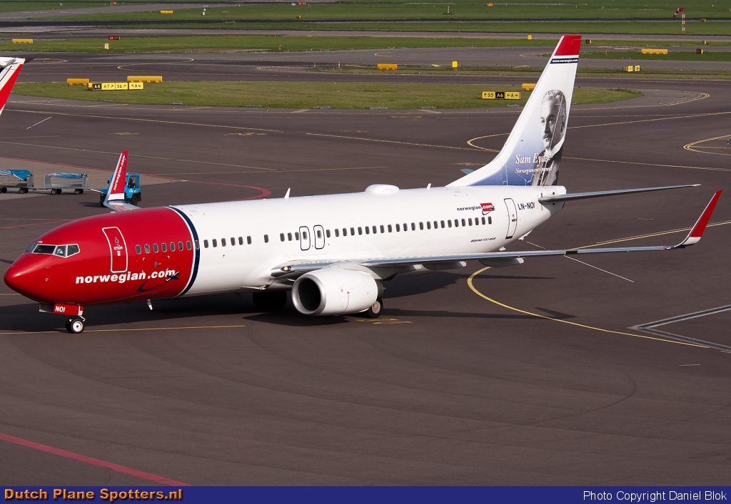 LN-NOI Boeing 737-800 Norwegian Air Shuttle by Daniel Blok