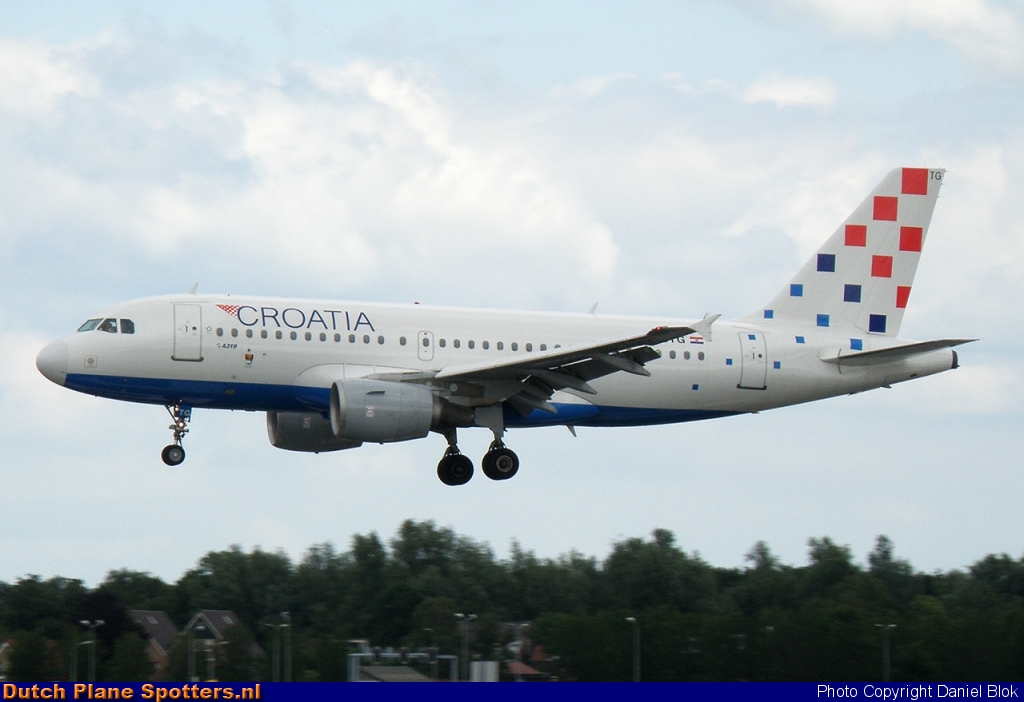 9A-CTG Airbus A319 Croatia Airlines by Daniel Blok