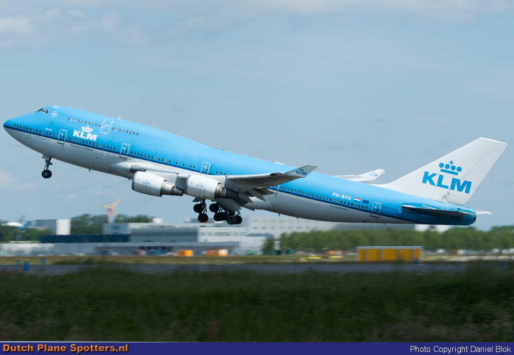 PH-BFA Boeing 747-400 KLM Royal Dutch Airlines by Daniel Blok
