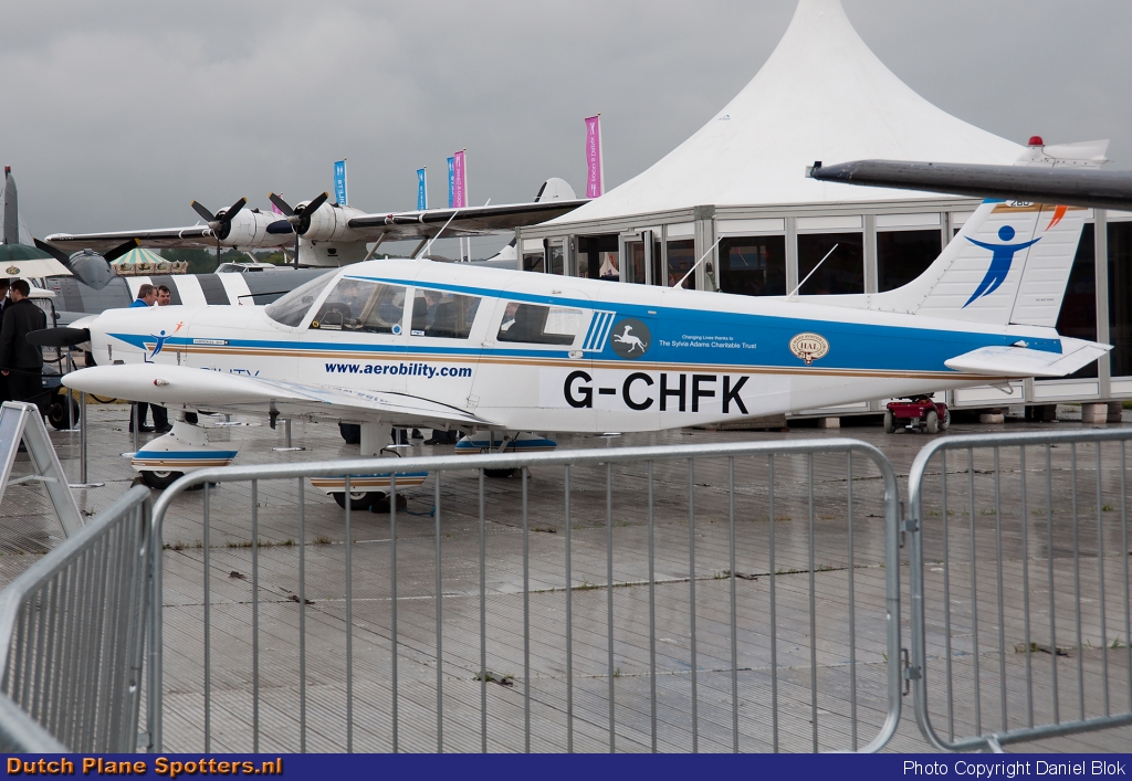 G-CHFK Piper PA-32 British Disabled Flying Association by Daniel Blok