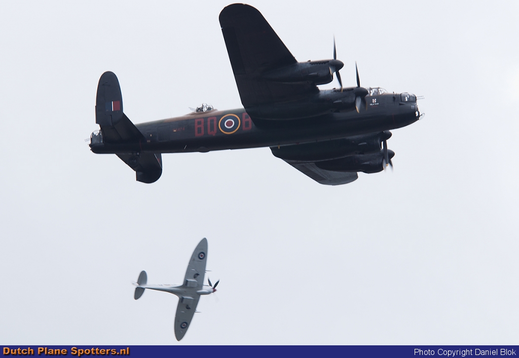 PA474 Avro Lancaster B.1 MIL - British Royal Air Force - Battle of Britain Memorial Flight (BBMF) by Daniel Blok