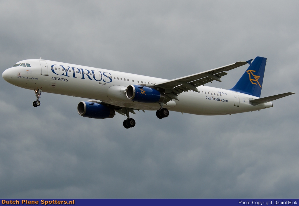 5B-DCO Airbus A321 Cyprus Airways by Daniel Blok