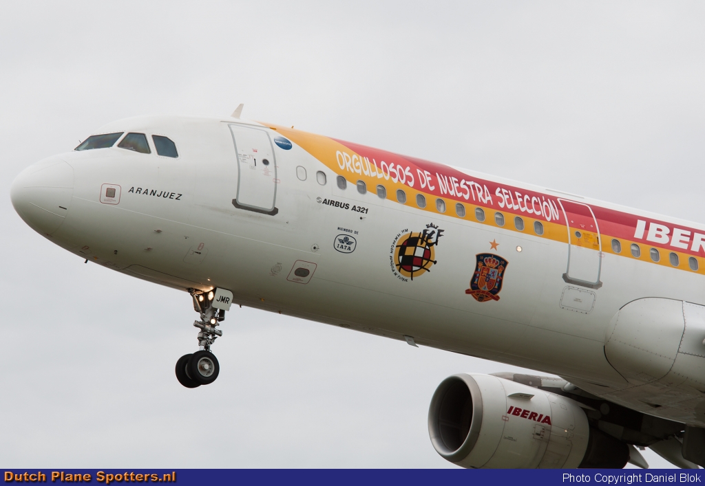 EC-JMR Airbus A321 Iberia by Daniel Blok