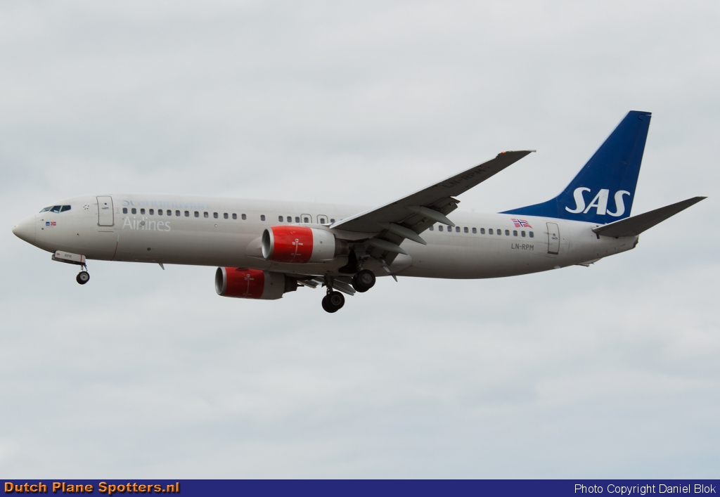 LN-RPM Boeing 737-800 SAS Scandinavian Airlines by Daniel Blok