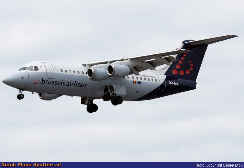 OO-DJX BAe 146 Brussels Airlines by Daniel Blok